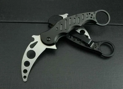 Blade Trainer Saber Karambit Knife Training Pratics Sports Tools Aluminum Metal - Image 1 of 4
