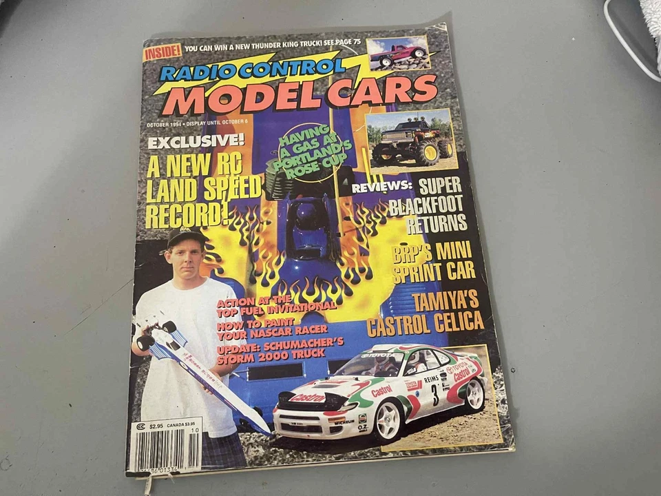 Vintage October 1994 R/C Model Cars  (Radio Control Car Action Competition Plus) - Image 1 of 1