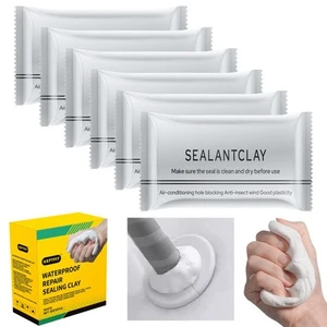 New Type White Waterproof Sealant Mastic, Waterproof Repair Sealing Clay, Qui... - Picture 1 of 7