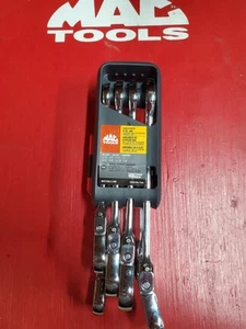 Mac tool's precision torque locking flexhead Ratcheting SAE wrench set - Picture 1 of 8