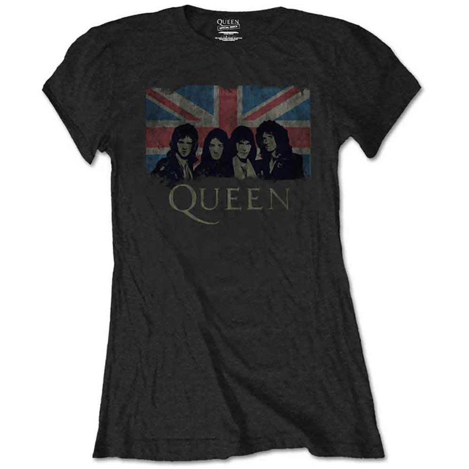 Queen - tshirt - Ladies - T-Shirts - Small - Short Sleeves - T500z