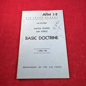 1954 United States Air Force Basic Doctrine Department of The Air Force - Picture 1 of 4
