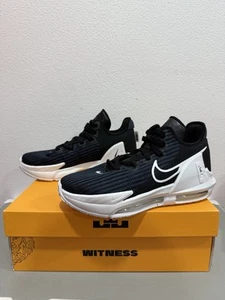 Nike LeBron Witness 6 scarpa bassa DD0423-002 nero ossidiana scuro nuova spedizione veloce - Foto 1 di 5