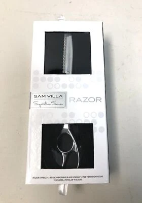BRAND NEW! Sam Villa 20100 Signature Series Hair Cutting Straight Razor Comb - Image 1 of 4
