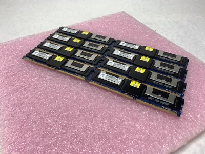 Nanya 8GB Kit 8x1GB 2Rx4 PC2-5300F-555-11-B4 ECC Server RAM NT1GT72U8PB1BN-3C - Image 1 of 4