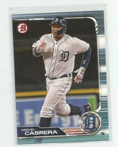 2019 Bowman MIGUEL CABRERA Sky Blue 181/499 - Bild 1 von 1
