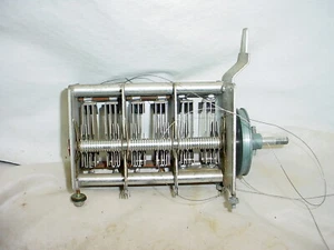 Hammarlund HQ 170 Main Tuning Variable Capacitor With Pulley & String - Picture 1 of 5