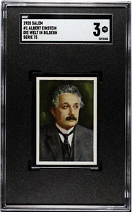 1928 Salem #1 Albert Einstein Die Welt In Bildern SGC 3 - Picture 1 of 2