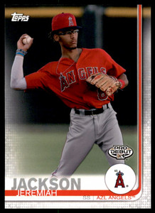 2019 Topps Pro Debut #99 Jeremiah Jackson - NM-MT