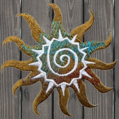 Southwest Sun Embroidered Patch — Iron On - Image 1 of 2