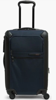 New Tumi International Carry On Spinner Case Soft Shell Luggage Navy Blue 22” - Image 1 of 4