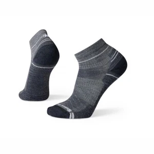 SMARTWOOL Men's Hike Light Cushion Ankle Socks - Medium Gray - L - Picture 1 of 2