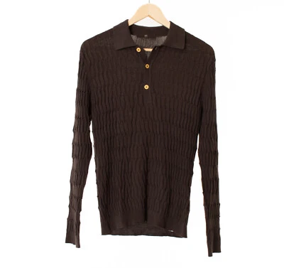 Jersey para hombre Z Zegna marrón talla S/48 13034 Foto 1 de 4