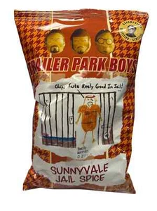 12 Trailer Park Boys SUNNYVALE JAIL SPICE Potato Chips Snacks Crisps - Picture 1 of 4