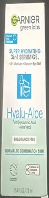 Garnier Green Labs Hyalu-Aloe Super Hydrating Serum Gel, Fragrance Free - (Q5) - Image 1 of 3