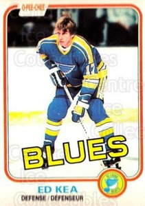 1981-82 O-Pee-Chee #294 Ed Kea