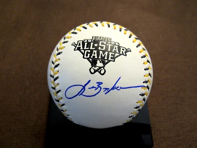 LANCE BERKMAN WSC CARDINALS ASTROS YANKEES ALL-STAR SIGNED AUTO A/S BASEBALL JSA - Image 1 of 3