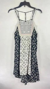 Flying Tomato Damen Neckholder Zelt Kleid Ärmellos Träger Geometrisches Muster Größe S - Bild 1 von 14