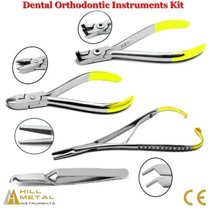 Dental Orthodontic Instruments Kit Distal Ligature Braces Hard Wire Cutter TC - Picture 1 of 5