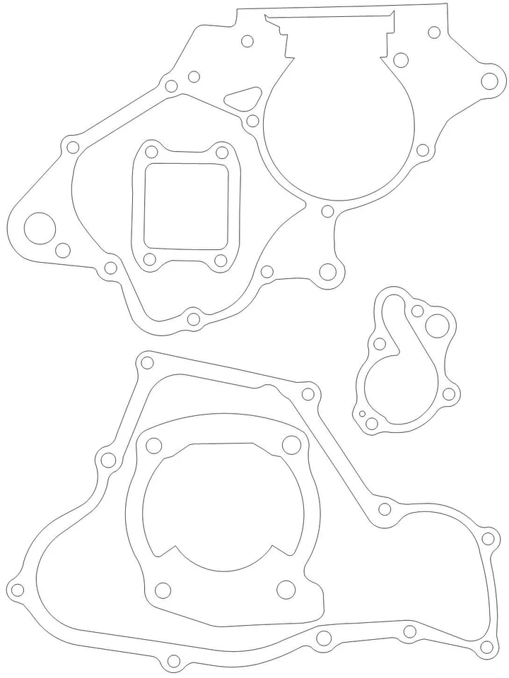 Honda CR80R Gasket SET A - Изображение 1 из 1