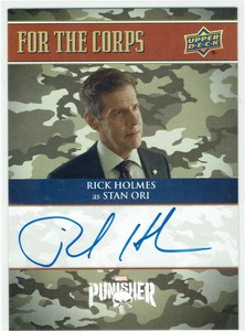 The Punisher 2020 For the Corps Variant Autograph FCV-RH Rick Holmes as Stan Ori