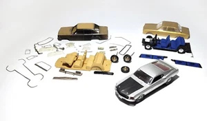 Opel Admiral Hostaro, VW K70, Ford Mustang Plastik / Resine  1:43 Konvolut - Bild 1 von 18