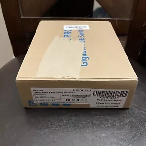 Aumox 8 Port Gigabit PoE Switch, 8 120W, Ethernet Black - Picture 1 of 6
