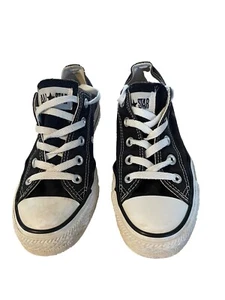 Men’s Converse All Stars Size 4 Black - Picture 1 of 5