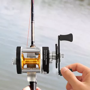 Conventional Reel Round Baitcasting Reel for Catfish Baitcasting Fishing Reel - Picture 1 of 18