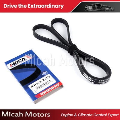 EPDM Serpentine Belt Fits for 2004-2006 Toyota Scion XA XB Base 1.5L L4 4PK1205 Foto 1 de 4