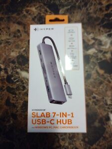 Hub USB-C Hyper HYPERDRIVE DLAB 7-en-1 pour Windows, PC, Mac et Chromebook 5509