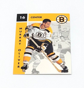 1995-96 Parkhurst Hockey 1966-67 Design Murray Oliver Boston Bruins #9