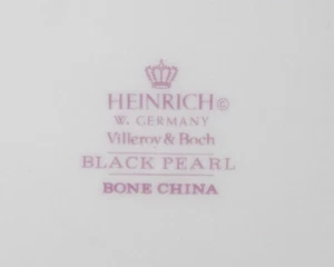 BLACK PEARL by Villeroy & Boch Cream Soup Stand 6.75" NEW NEVER USED Germany - Picture 1 of 1