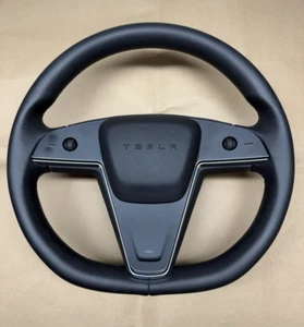 2021-2023 Tesla Model S/X Round steering wheel 1607880-00-G Full set - Picture 1 of 5