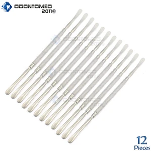 12 instrumentos quirúrgicos dentales curvos fuertes con ascensor freer - Imagen 1 de 3