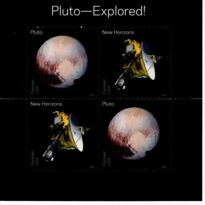 USPS Sheet Stamps Pluto-Explored! - Image 1 of 2