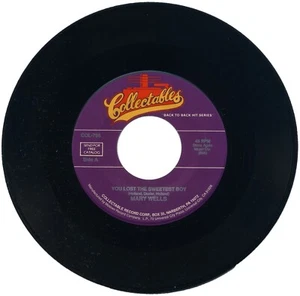 MARY WELLS "YOU LOST THE SWEETEST BOY c/w I DON'T WANT TO TAKE A.." 1963 MOTOWN - Picture 1 of 1