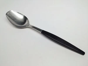 Gense Folke Arström 18/8 Stainless "FOCUS DELUXE" Solid Serving Spoon 8-7/8" - Picture 1 of 2