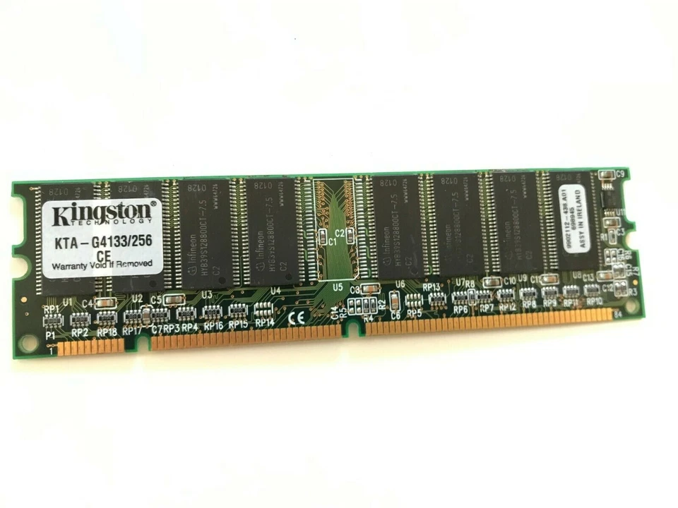 KINGSTON  KTA-G4133/256  168 PIN SDRAM  256MB PC-133 NON ECC UK SELLER  fcb11.12 - Image 1 of 1