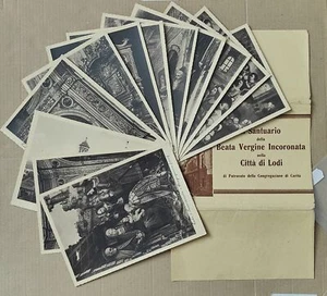 LODI CITTA'-SANTUARIO BEATA VERGINE INCORONATA-SET 12 CARTOLINE-C71-183 - Imagen 1 de 1