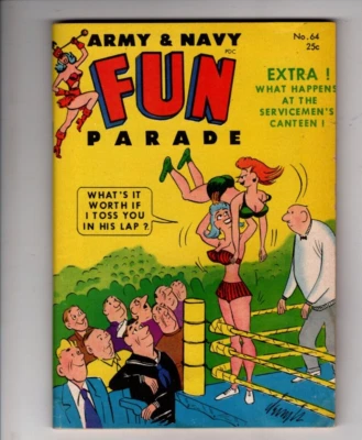 Army & Navy Fun Parade #64 1954 Harvey Digest VF Pin-Up Photo Ava Gardner - Image 1 of 2