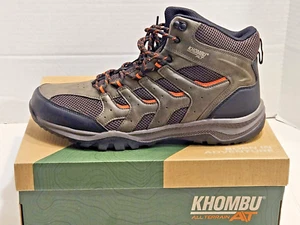 KHOMBU AT Seneca Brown Orange Gray Men's Hiking All Terrain Boot US 13 - NEW - Picture 1 of 11