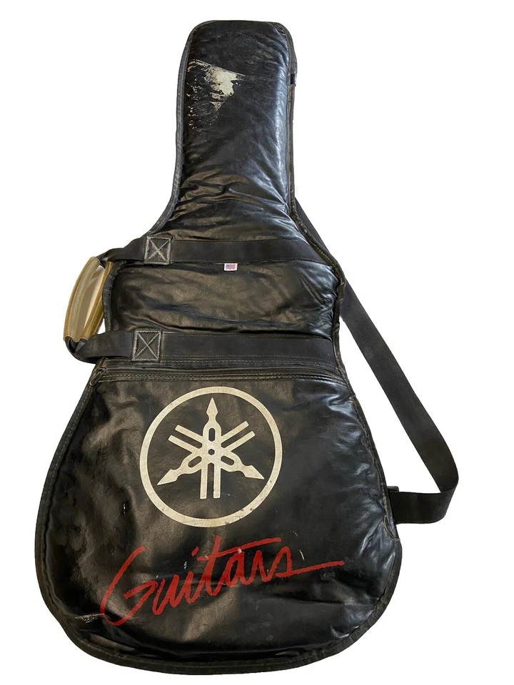 YAMAHA Black Vintage Soft Case Guitar GE-01 GIG BAG - Image 1 of 4