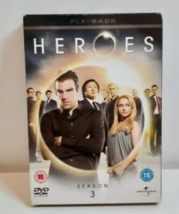 Heroes season 3 DVD - Universal - 6 Disks Included PG-15 - DVD Set - Heroes DVD - Picture 1 of 3