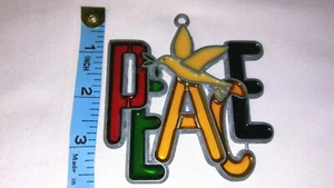 Vintage Sun Catchers Christmas - Peace with Dove - Picture 1 of 1