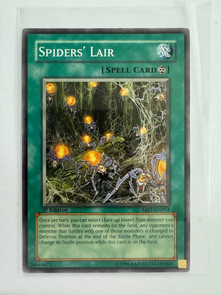 Spiders' Lair ABPF-EN054 Absolute Powerforce 1st Edition NM - Image 1 of 1