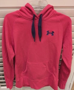 Under Armour Pink Hoodie With Purple Detailing - Picture 1 of 3