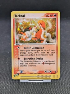 Torkoal 12/97 EX Dragon Holo Rare Pokemon Card NM - Foto 1 di 4