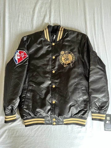 Starter Boston Celtics NBA 75th Anniversary Jacket Mens M Rakuten Cover
