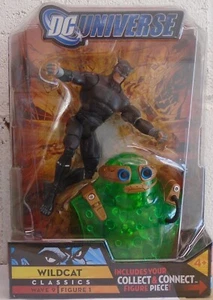 DC Universe Classics Wildcat Black Variant Chemo BAF Series 9 Collect Connect - Picture 1 of 2